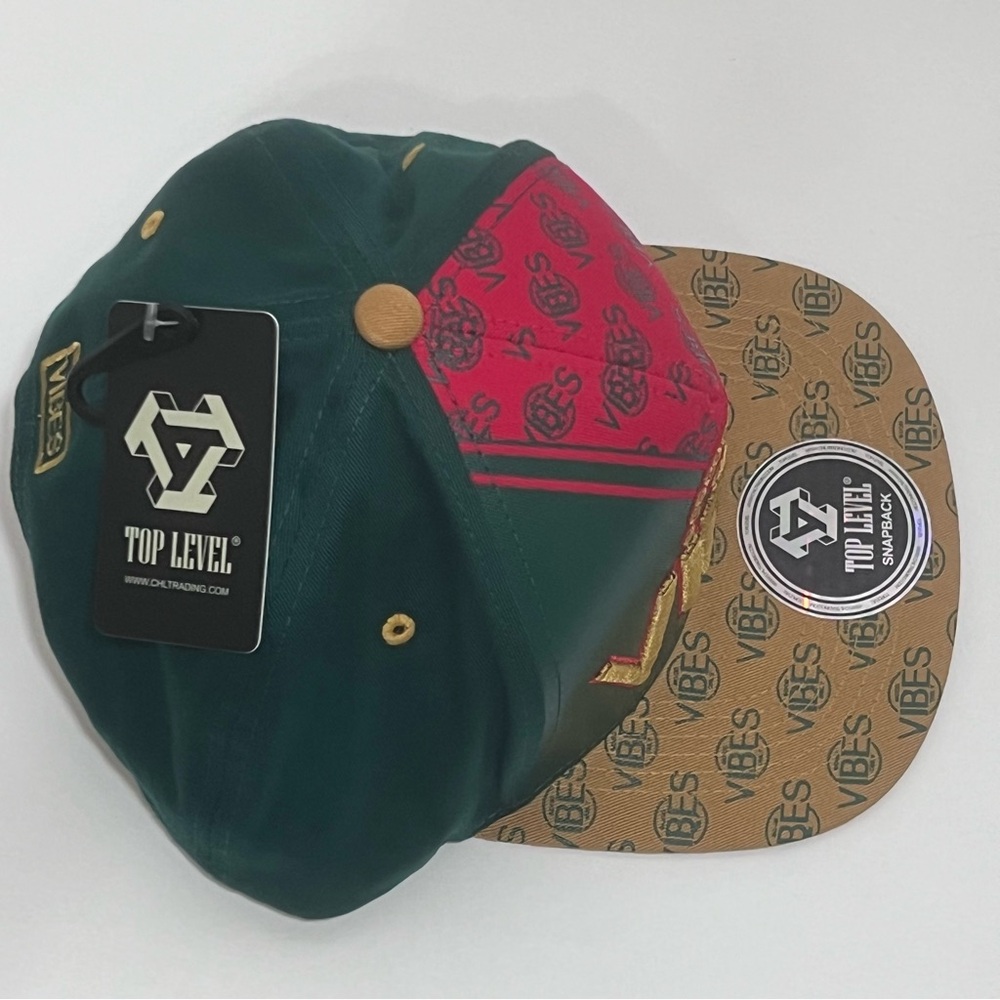 Top Level Good Vibes Only Snapback Cap - Picture 5 of 7